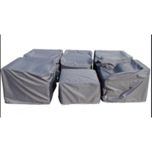 Fimous Black High Density Pvc Rattan Furniture Rain Cover