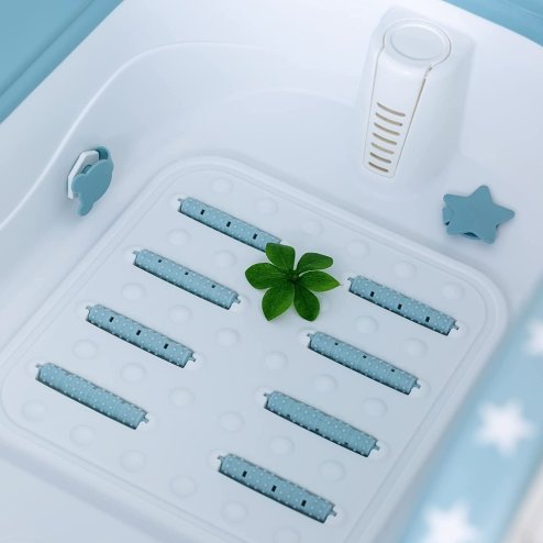 Fimous Portable Foldable Bathtub Adults Free Standing Soaking Bath Tub for Bathroom Spa