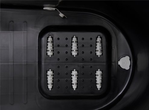 Fimous Bathtub Adults Freestanding Bath for Hot Bath and Ice Bath for Small Bathroom Black