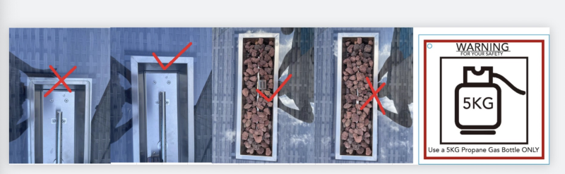 Fimous Garden Outdoor Rattan Furniture Set Rattan Reclining Chair 3 Seater Sofa with Big Stool Dark Grey Mixed