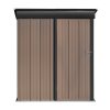 3.08x5.24 FT Outdoor Metal Garden Storage Shed