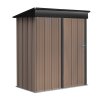 3.08x5.24 FT Outdoor Metal Garden Storage Shed