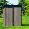 3.08x5.24 FT Outdoor Metal Garden Storage Shed