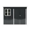 8.56 x 5.79FT Outdoor Metal Garden Storage Shed