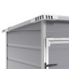 Living and Home 5 x 3 ft Plastic Outdoor Garden Tool Shed