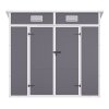 Living and Home 6x4FT Outdoor Plastic Garden Storage Shed