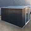 10.24 x 8.43FT Large Metal Garden Tool Storage Shed, Anthracite