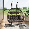 Outdoor Hanging 2-Seater Egg Chair