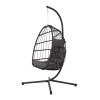 Hanging Chair with Stand and Cushion