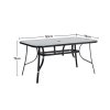 7PCS Garden Patio Dining Table&Chairs Set Outdoor Sturdy Furniture Set