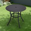 Garden Metal Slatted Coffee Table Multi Size