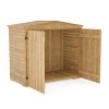 Living and Home Outdoor Wooden Garden Storage Tool Shed Cabinet