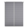 Living and Home 5 x 4FT Garden Plastic Storage Shed with Lockable Door
