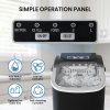 Living and Home Countertop Bullet Ice Maker with Handle