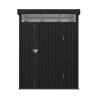 Living and Home 5.3 x 8.5FT Outdoor Metal Garden Storage Shed, Anthracite