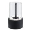 Living and Home Round Tabletop Ventless Ethanol Fireplace