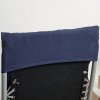 Living and Home Non-slip Sun Lounger Cushion for Garden Patio Dark Blue, 110cm(W) x 40cm(D)