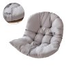 Living and Home Light Grey Thick Hanging Chair Cushion, 80cm W x 108cm H