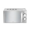 700W 20L Stainless Steel Microwave 6 Power Levels with Defrost Function, Freestanding