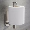Living and Home Modern Wall Mounted Stainless Steel Toilet Paper Roll Holder for Bathroom