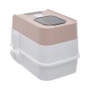 Living and Home Fully Enclosed Cat Litter Box with UV Sterilization