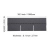 Living and Home 18Pcs/Pack 3-Tab Asphalt Shingles Rectangular Houses Shed Roofing Tiles