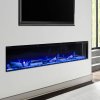 Living and Home 70Inch 3-Sided Smart Electric Fireplace with Remote Control