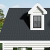 Living and Home 18Pcs 3-Tab Asphalt Shingles Bitumen Roofing, Black