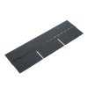 Living and Home 18Pcs 3-Tab Asphalt Shingles Bitumen Roofing, Black