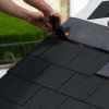 Living and Home 18Pcs 3-Tab Asphalt Shingles Bitumen Roofing, Black