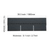 Living and Home 18Pcs 3-Tab Asphalt Shingles Bitumen Roofing, Black