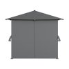 3x3M Metal Gazebo with Lights