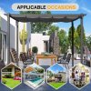 3x3M Aluminum Pergola for Patio Deck