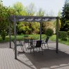 3x3M Aluminum Patio Pergola with Canopy