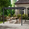 3x3M Aluminum Patio Pergola with Canopy