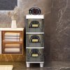 Living and Home 3-Tier Floor-standing Storage Cart