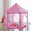 Living and Home Hexagonal Large Fairy Play House Indoor Tent for Kids