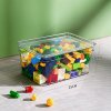 Living and Home 4Pcs Transparent Stackable Storage Box Set