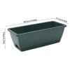 Living and Home 5-Piece Rectangle Garden Planter Set