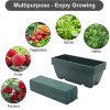 Living and Home 5-Piece Rectangle Garden Planter Set