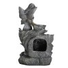 Living and Home Fairy Solar Resin Water Fountain Water Feature