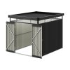 6.56 x 8.46FT Metal Garden Tool Shed