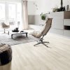 Living and Home 36pcs PVC Wooden Self-adhesive Laminate Flooring Planks for Home Decor, Light Grey