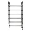 Living and Home 6-Tier Galvanised Steel Shoe Rack