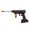 Living and Home 18.5V Portable Cordless Electric Handheld 2 Battery Pressure Washer Cleaner, Water Plants, Clean Vehicles
