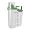 Living and Home 2.8L Transparent Airtight Food Storage Container with Measuring Cup