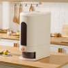 Living and Home 10kg Airtight Large Capacity Rice Dispenser with Measuring Cup, Kitchen Storage Organizer, One-Press Design