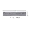 Living and Home 36pcs Rustic Style Self Adhesive Wood Plank PVC Flooring, Grey