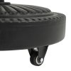Living and Home 25KG Outdoor Concrete-Filled Patio Umbrella Base with Wheels