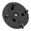 Living and Home 25KG Outdoor Concrete-Filled Patio Umbrella Base with Wheels